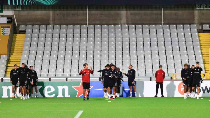 Beşiktaş, Club Brugge Maçı Hazırlıklarını Tamamladı