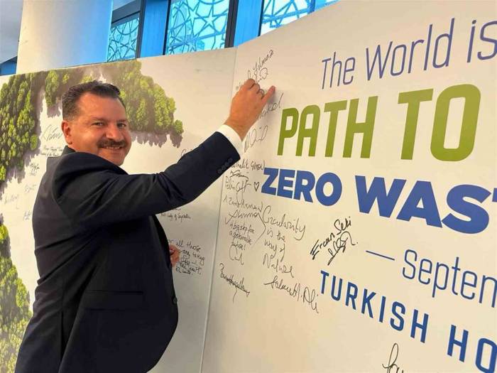 Başkan Yılmaz New York’ta Sıfır Atık İyi Niyet Beyanı’nı İmzaladı