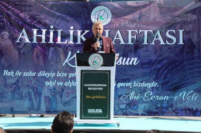 Gaziosmanpaşa’da Ahilik Haftası Törenle Kutlandı