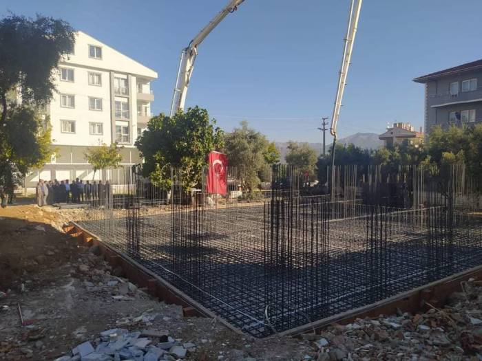 Kötekli ’de Hayırsever Vatandaş Tarafından Yaptırılacak Cami Temeli Atıldı