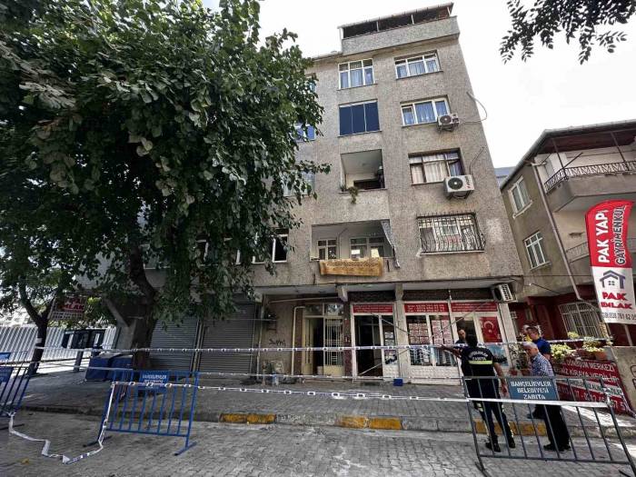 Bahçelievler’de Kolonu Patlayan Bina Boşaltıldı