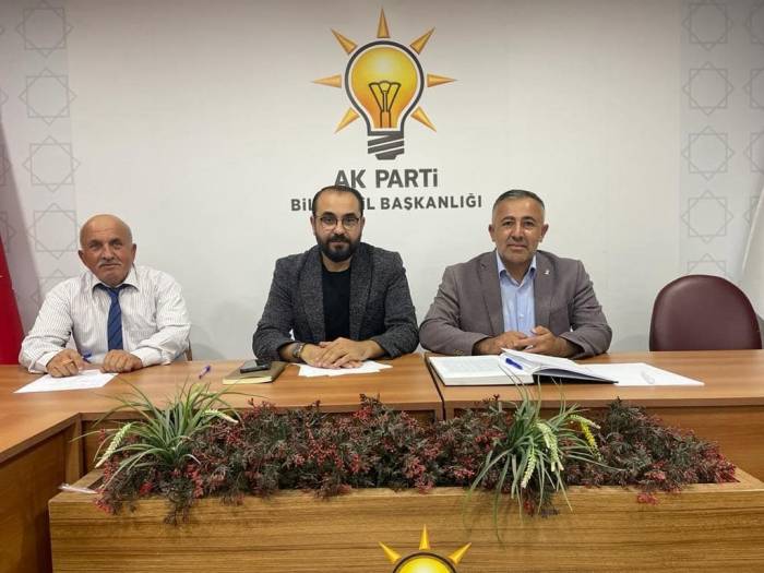 Ak Parti Merkez İlçe Başkanlığı Toplantısında Yerel Seçimler Ele Alındı