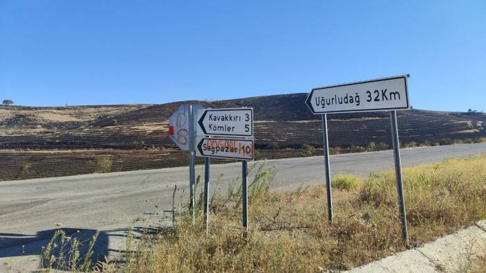 Çorum’da Anız Yangını: Yüzlerce Dönüm Alan Zarar Gördü