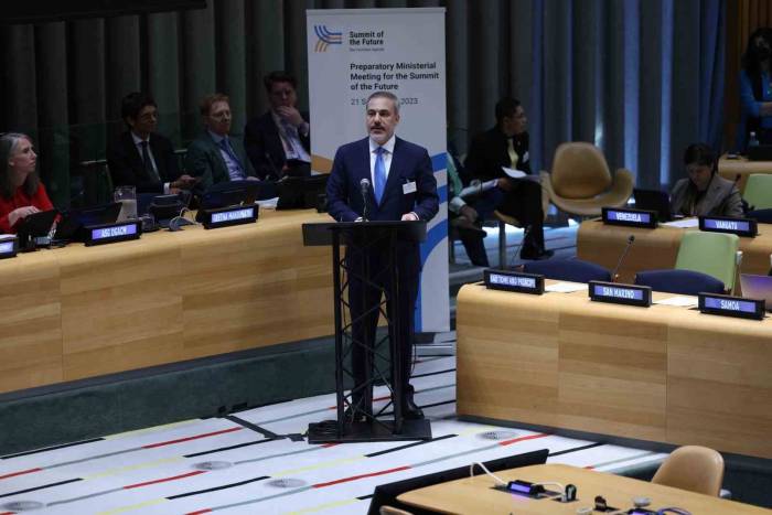 Dışişleri Bakanı Fidan, Geleceğin Zirvesi Bakanlar Düzeyinde Hazırlık Toplantısı’na Hitap Etti