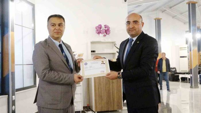 Tavşanlı’da Özkan Parlak’a Veda