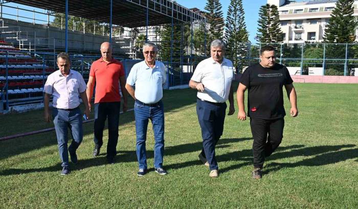 Kazım Gül Spor Tesisleri’nde Yenileme Çalışmaları Başlatıldı