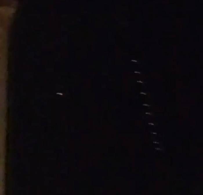 Elazığ Semalarında ’starlink’ Uyduları Görüldü