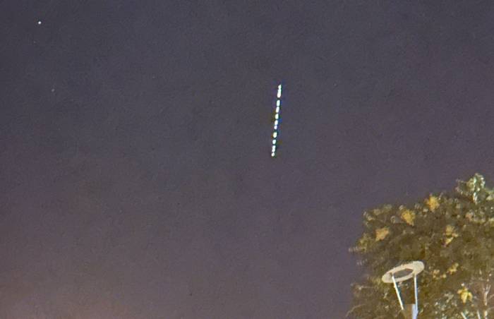 Starlink Uyduları Erzincan Semalarında Görüntülendi