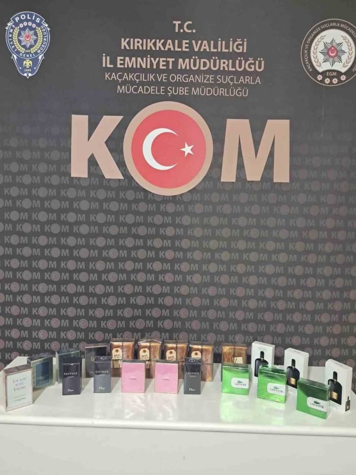 Kırıkkale’de Kaçak Ütün Ve Kozmetik Ürün Ele Geçirildi: 6 Gözaltı