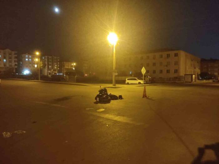 Ankara’da Motosiklet İle Otomobil Kazası: 1 Yaralı