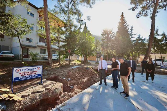 Denizli Büyükşehir, Gerzele’ye Sosyal Tesis Kazandırıyor