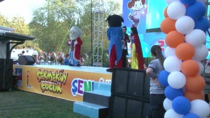 Çekmeköy Çocuk Şenliği’nde Çocuklar Doyasıya Eğlendi