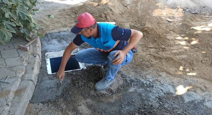 Salihli’nin 2 Mahallesinde Su Baskınlarına Karşı Önlem