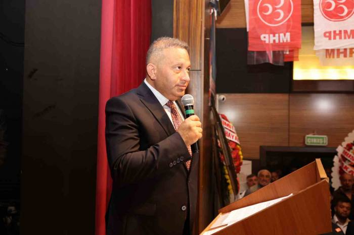 Mhp Gölbaşı İlçe Başkanlığına Musa Şahin Seçildi