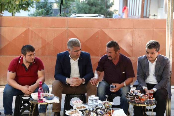 Vali Aslan Taziyede Bulundu