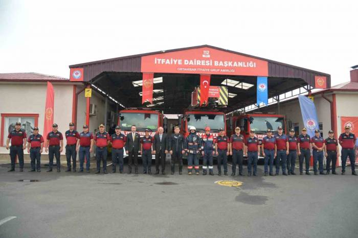 Başkan Zorluoğlu İtfaiye Haftasını Personeliyle Kutladı