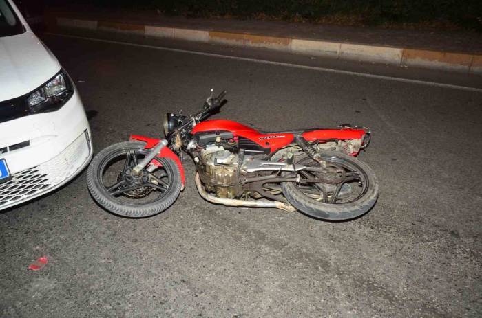 Polisten Kaçan Motosiklet Sürücüsü Kaza Yapınca Yakalandı