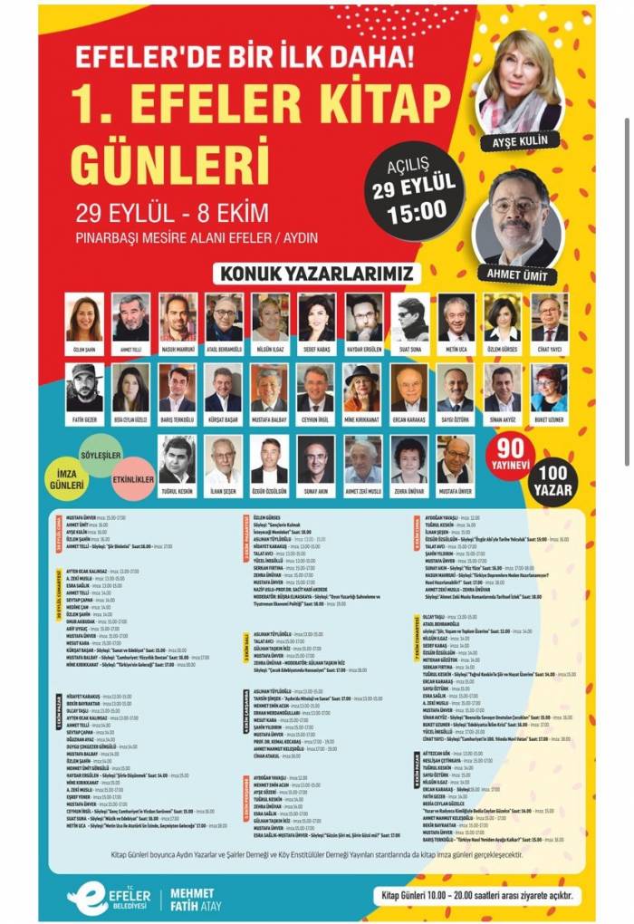 Efeler Kitap Günleri İçin Geri Sayım Başladı