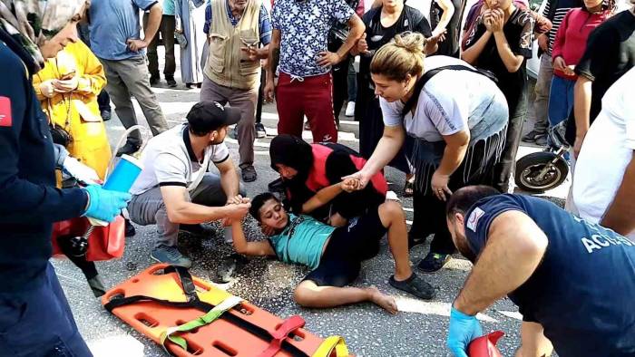 İnegöl’de Trafik Kazası: 1 Çocuk Yaralandı
