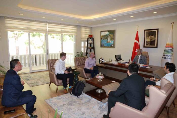 Marmaris’te Erken Sezon Uçuşları Görüşüldü