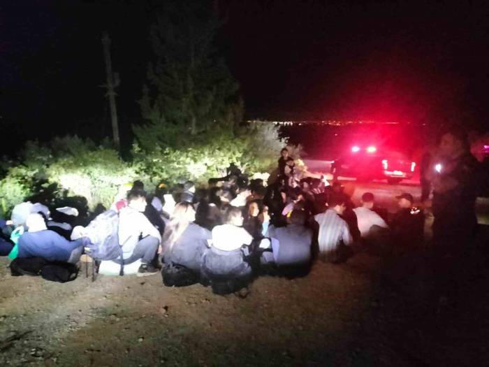 Milas’ta 111 Düzensiz Göçmen Yakalandı