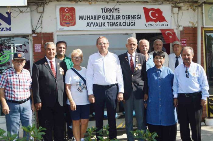 Ayvalık’ta Başkan Ergin’den Gazilere Büyük Sürpriz