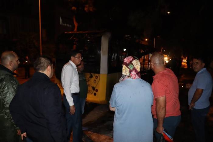 Başkan Özcan, Olayları Yakından Takip Etti