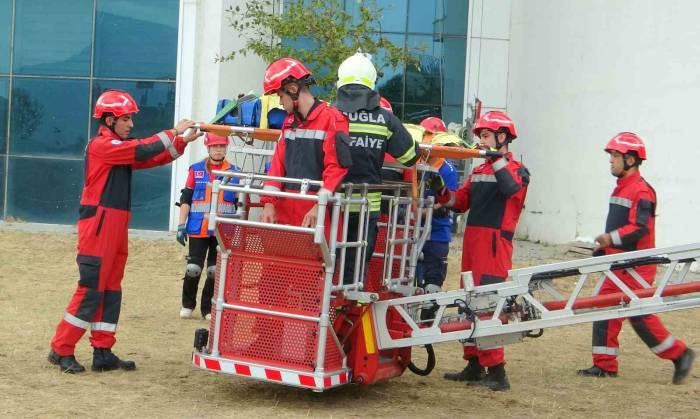 Muğla’daki Tatbikat Gerçeği Aratmadı