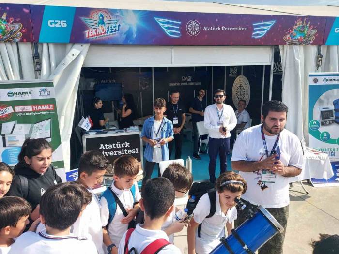 Atatürk Üniversitesi, Teknofest’teki Yerini Aldı