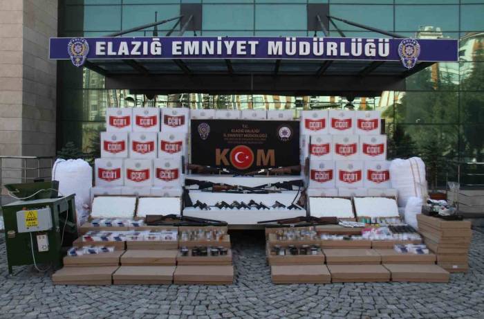 Elazığ’da ’sis Operasyonu’: 7 Gözaltı