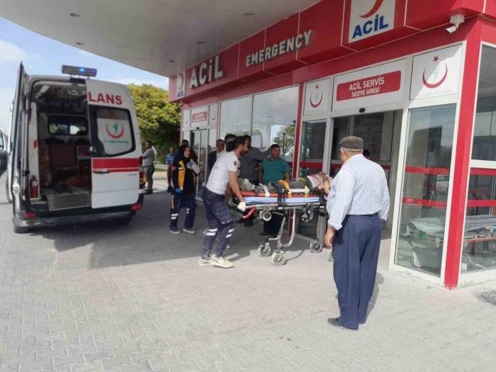 Konya’da İnşaattan Düşen İşçi Yaralandı