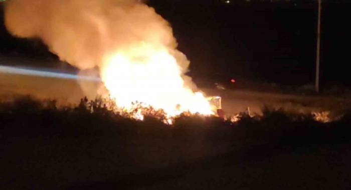 Ankara’da Babasına Kızan Şahıs Alkol Alıp Aracı Yaktı