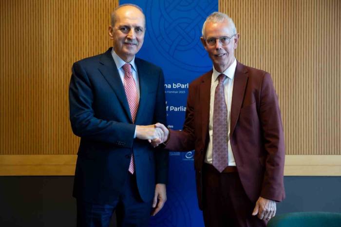 Tbmm Başkanı Kurtulmuş, Akpm Başkanı Kox İle Görüştü