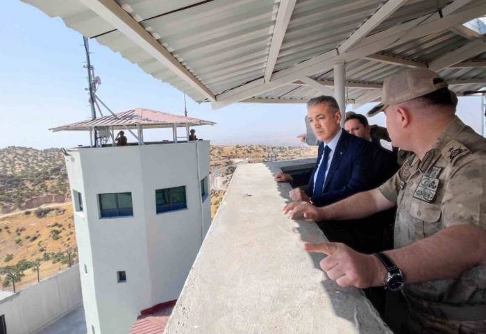 Vali Tuncay Akkoyun, Bagok Kırsalı Dibek Üs Bölgesini Gezdi