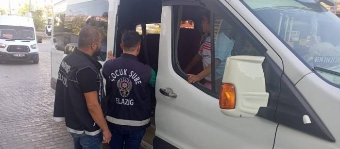 Elazığ’da Okul Önlerinde Denetim