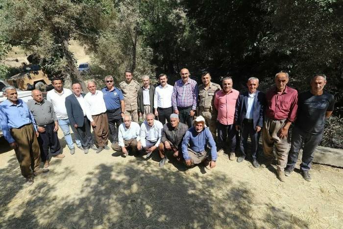 Kaymakam Kumcu, Kazan Bölgesindeki Köyleri Ziyaret Etti