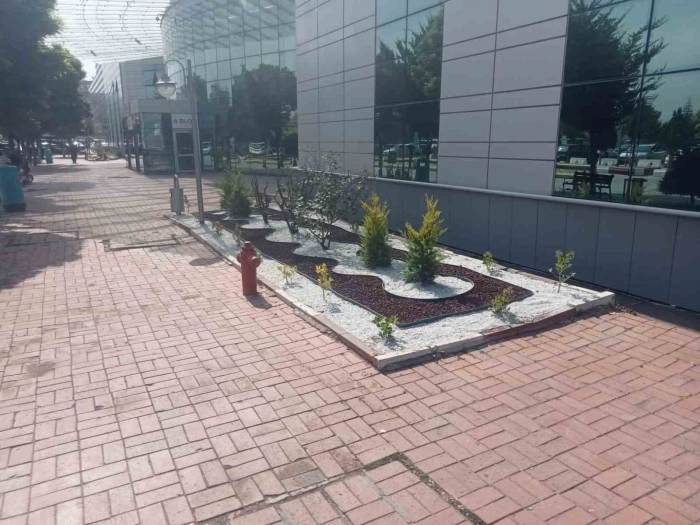 Devlet Hastanesi Çevre Düzenlemesi Sonrası Yeni Çehresine Kavuştu