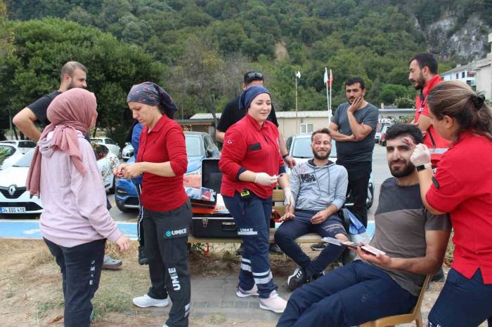 Umke Ekiplerinden Gerçeği Aratmayan Tatbikat