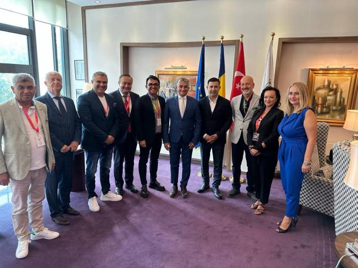 Başkan Günel’e, Kardeş Şehir Sinaia’da Sıcak Karşılama