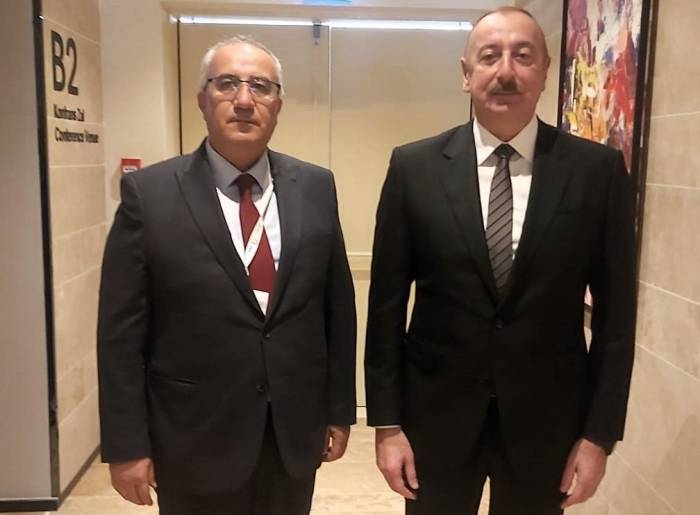 Başkan Arslan, Azerbaycan Cumhurbaşkanı Aliyev İle Bir Araya Geldi