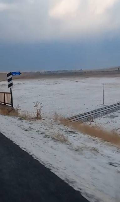 Kars’ı Dolu Vurdu