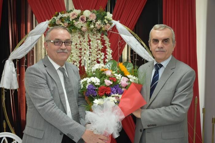 İl Milli Eğitim Şube Müdürüne Veda Yemeği