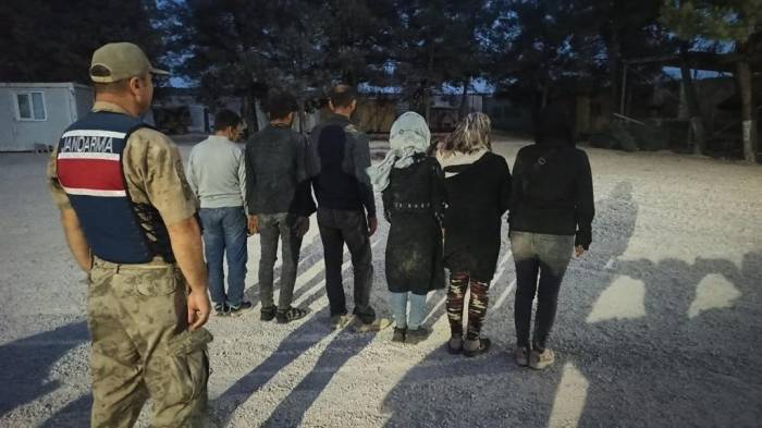 Kilis’te 6 Düzensiz Göçmen Yakalandı