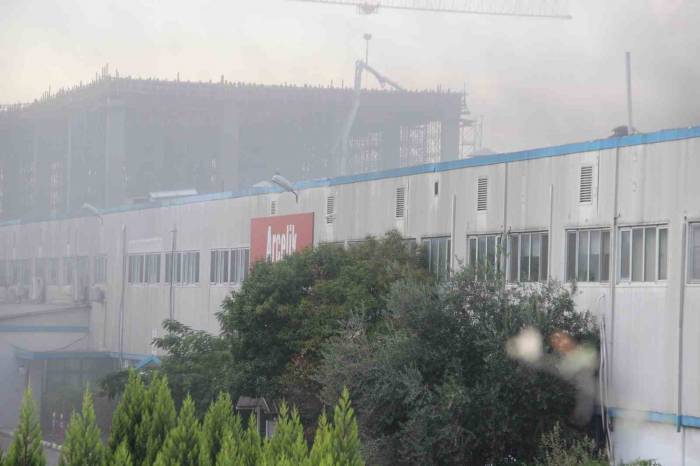 Arçelik Manisa Fabrikasında Korkutan Yangın