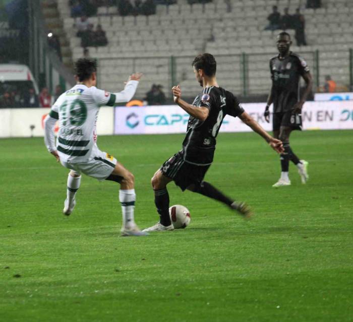 Trendyol Süper Lig: Konyaspor: 0 - Beşiktaş: 2 (Maç Sonucu)