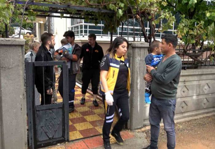 Aksaray’da 4 Çocuk Tavana Kadar Sel Suyuyla Dolan Odada Kaldı