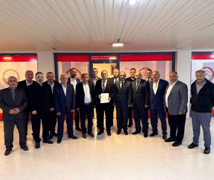 Mhp Düzce İl Başkanı Caboğlu Mazbatasını Aldı