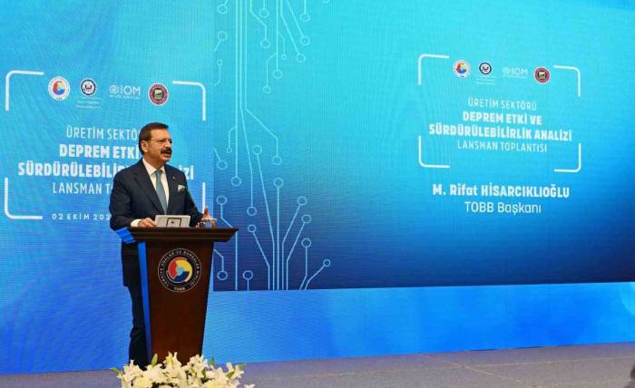 Tobb Deprem Bölgesi İçin Sanayinin Yol Haritasını Açıkladı
