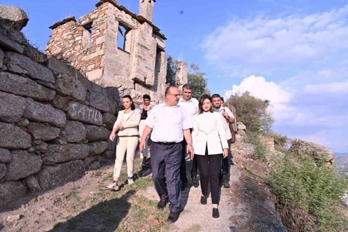 Vali Canbolat Çine Ve Karpuzlu’da İncelemelerde Bulundu