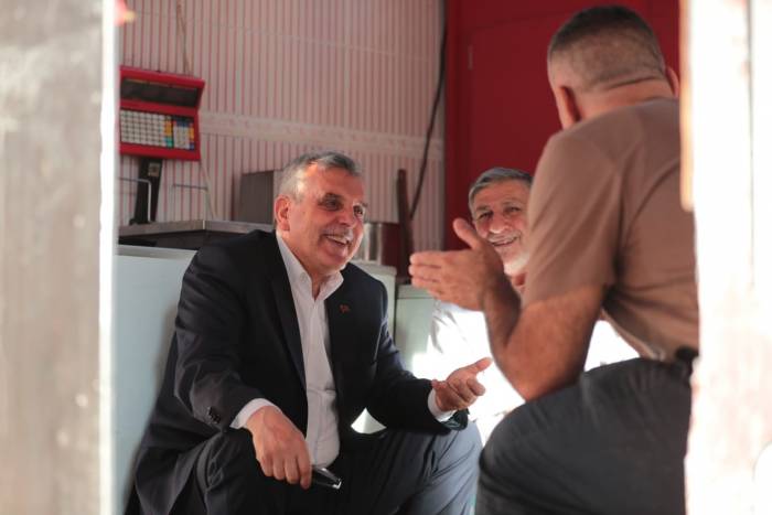 Beyazgül Çarşı Esnafıyla Bir Araya Geldi